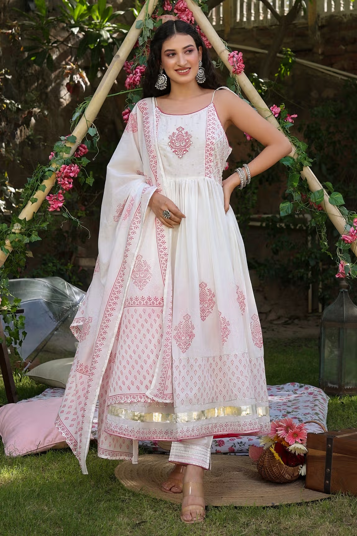 Beautiful Female Model in Indian Kurti Stock Image - Image of kameez,  dress: 110409939