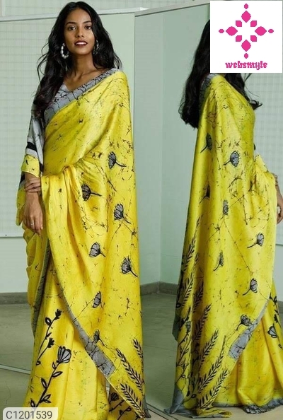 Attractive Cotton Mulmul Jaipuri Print Saree