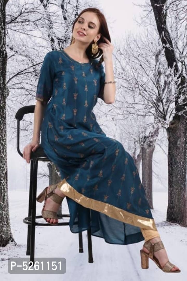 Branded designer women Rayon Long Length Kurtas for your personality.