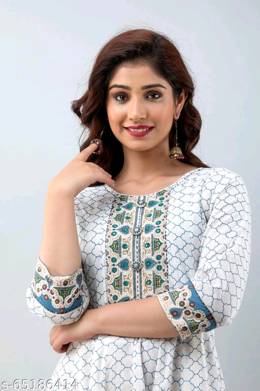 Women Readymade Printed Anarkali Dresses