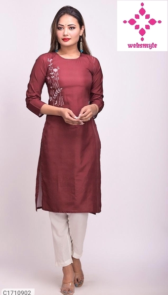 Pretty Printed Crepe Kurti