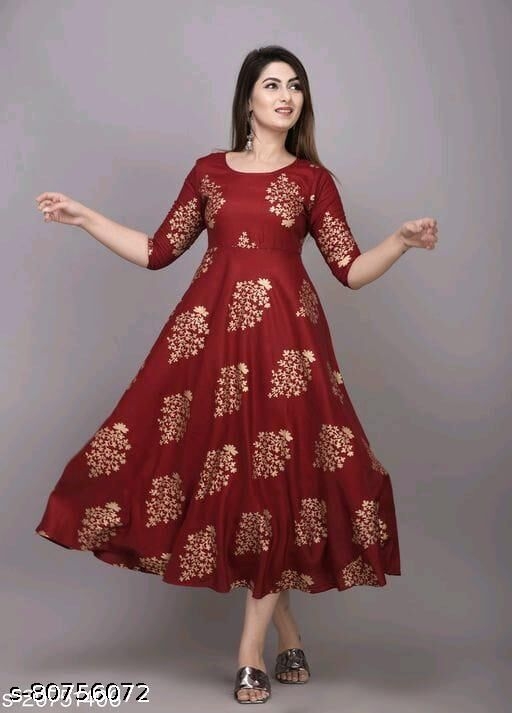 charvi rayon Kurtis