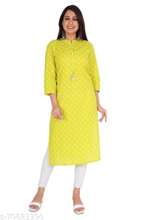 LATEST WOMEN FASHION STRAIGHT KURTI