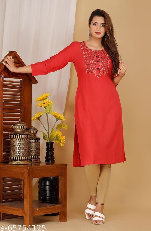 Stylish Embroidered Kurti 