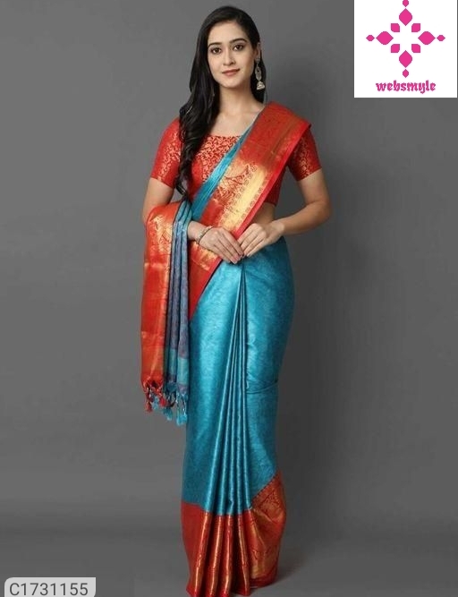 Fantastic Jacquard Cotton Silk Saree