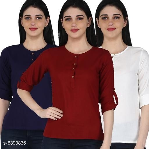 Women's Rayon Combo Tops