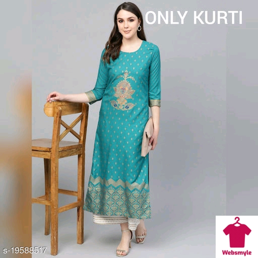 PRINTED KURTA JAIPURI KURTIS