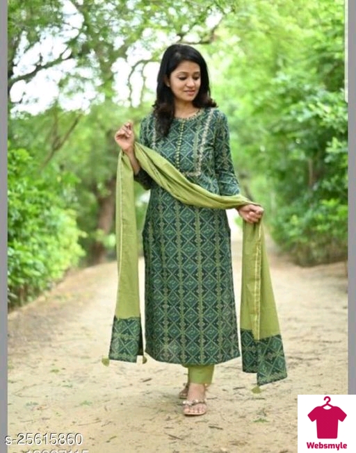 Trendy Attractive Women Kurta Set