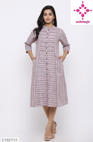 Delicate Cotton Embroidered Kurtis