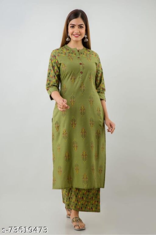 WOMEN KURTA PLAZZO SET