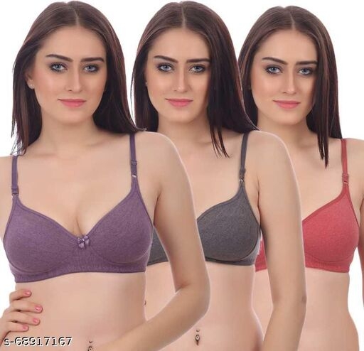 Women T-Shirt Non Padded Bra