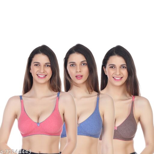 PEARL ORIOLE new cotton mix comfort bra