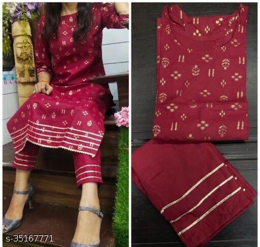Trendy Fashionable Women Kurta Sets