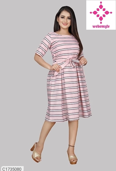 Trendy Crepe Printed Kurti