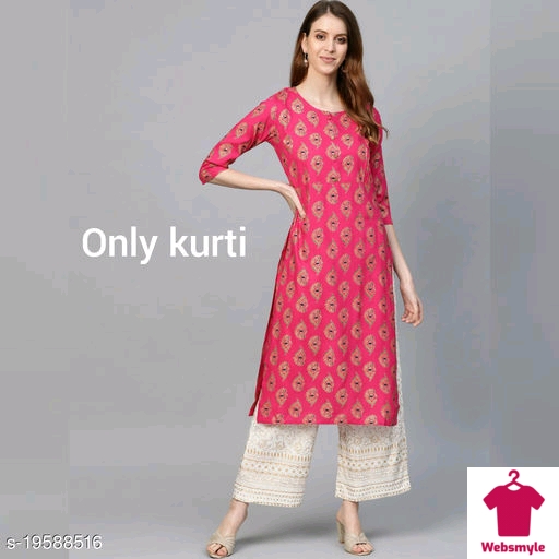 PRINTED KURTA JAIPURI KURTIS