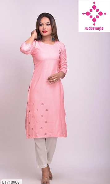 Pretty Printed Crepe Kurti