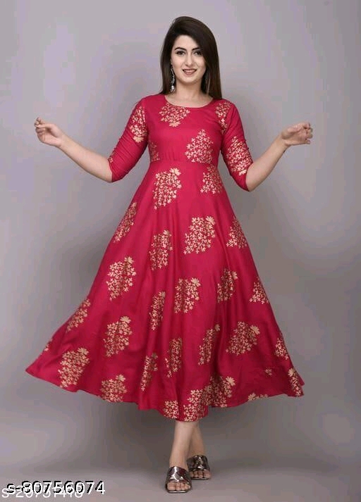 Charvi rayon Kurtis